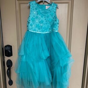 Disney Ariel Embellished Tulle Dress size 7/8